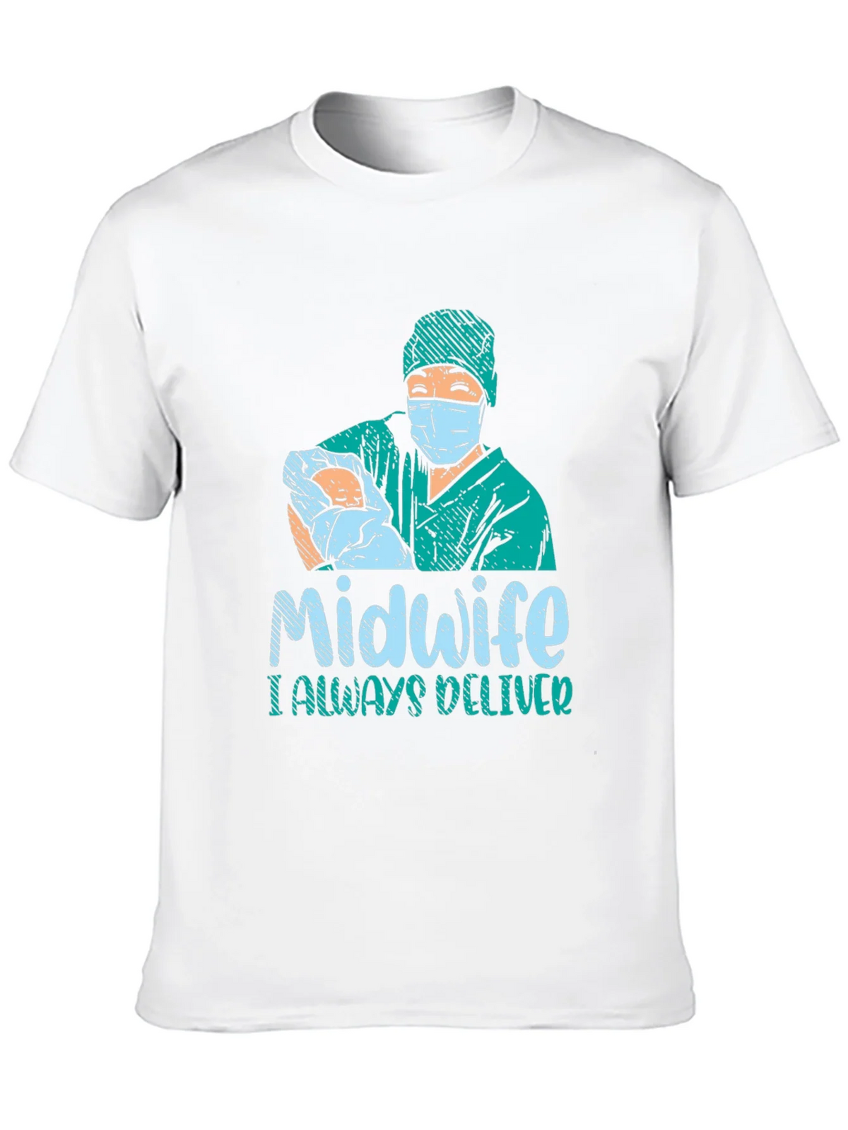 Midwife I Always Deliver Graphic T-Shirt product image 9