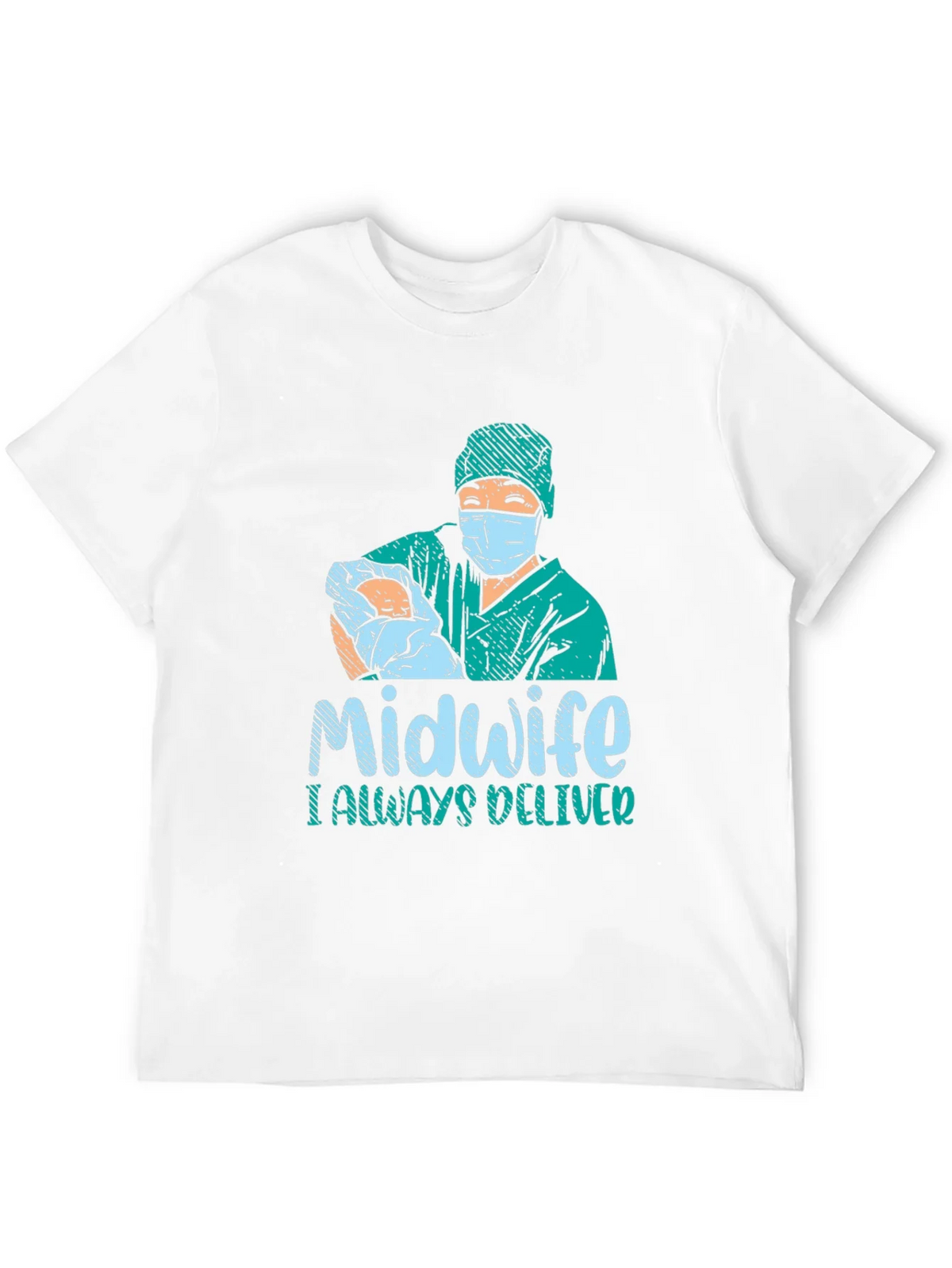 Midwife I Always Deliver Graphic T-Shirt product image 11