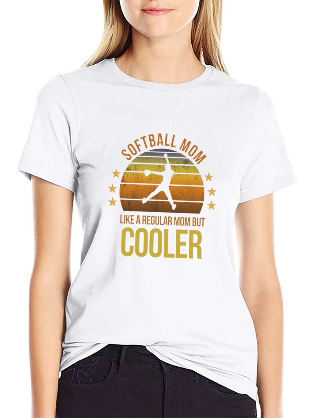 Softball Mom T-Shirt - Regular But Cooler! product image 8
