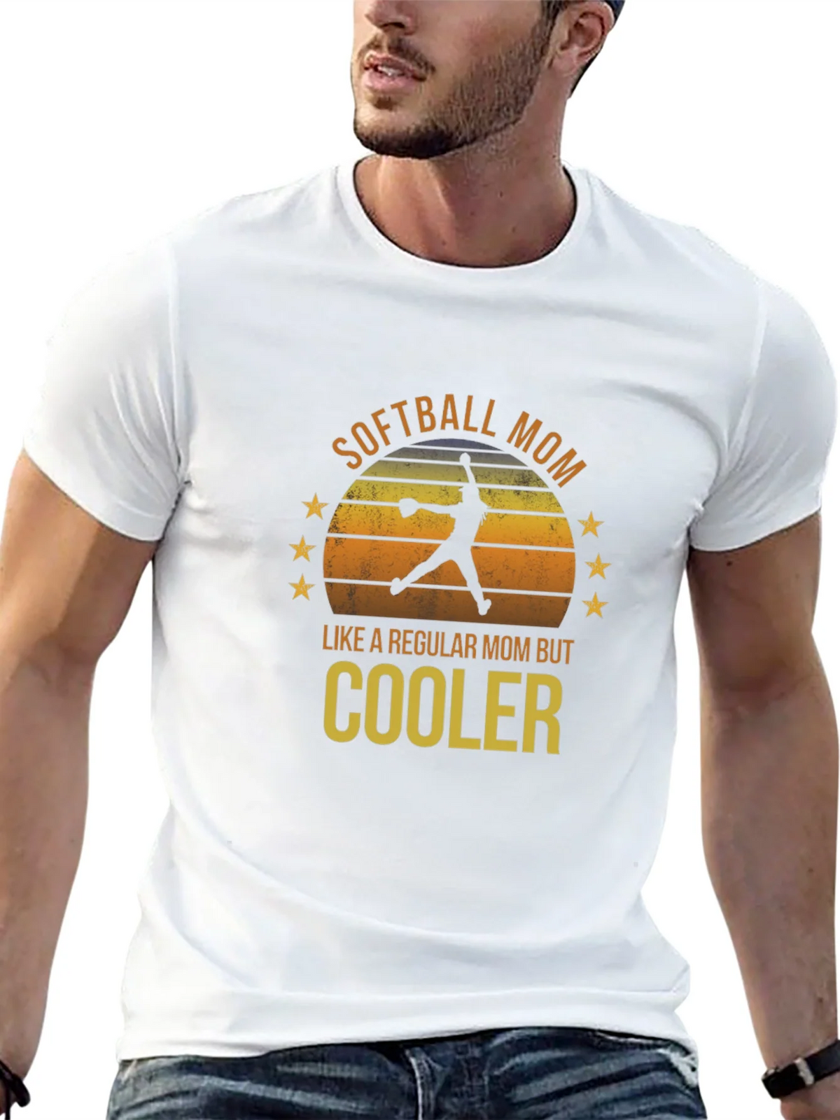 Softball Mom T-Shirt - Regular But Cooler! product image 12