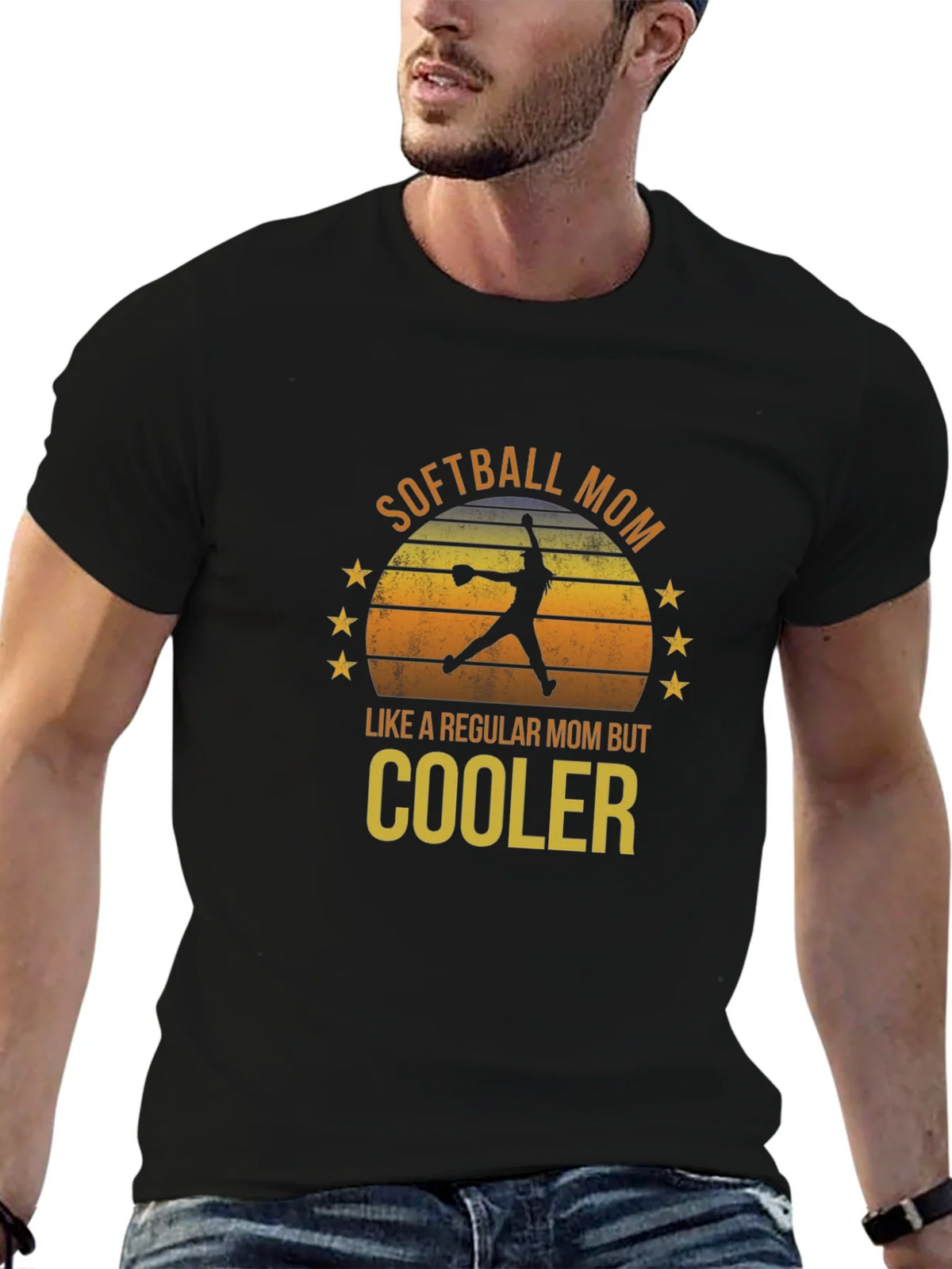 Softball Mom T-Shirt - Regular But Cooler! product image 6