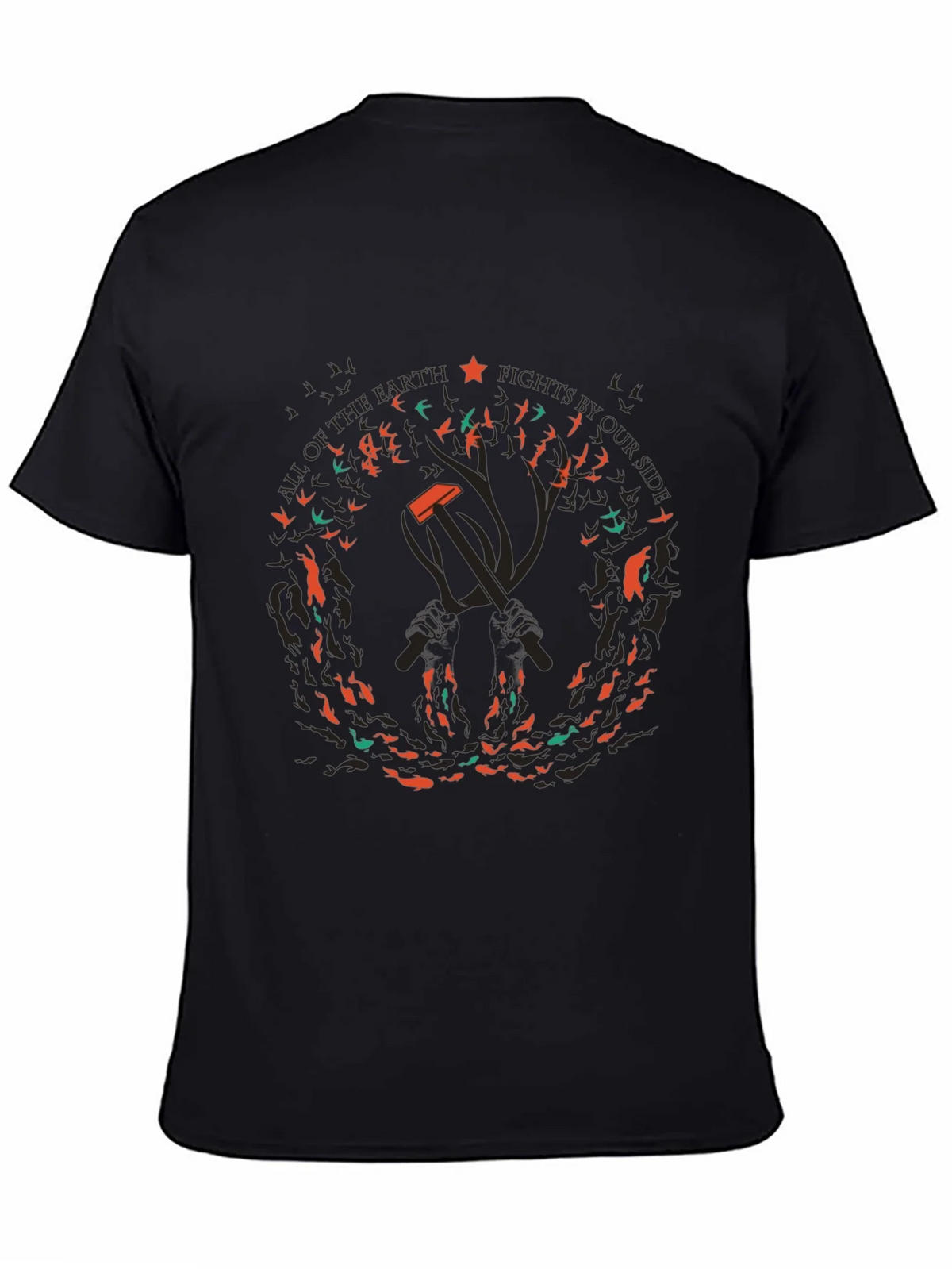 Political Graphic T-Shirt - Hammer & Sickle product image 3