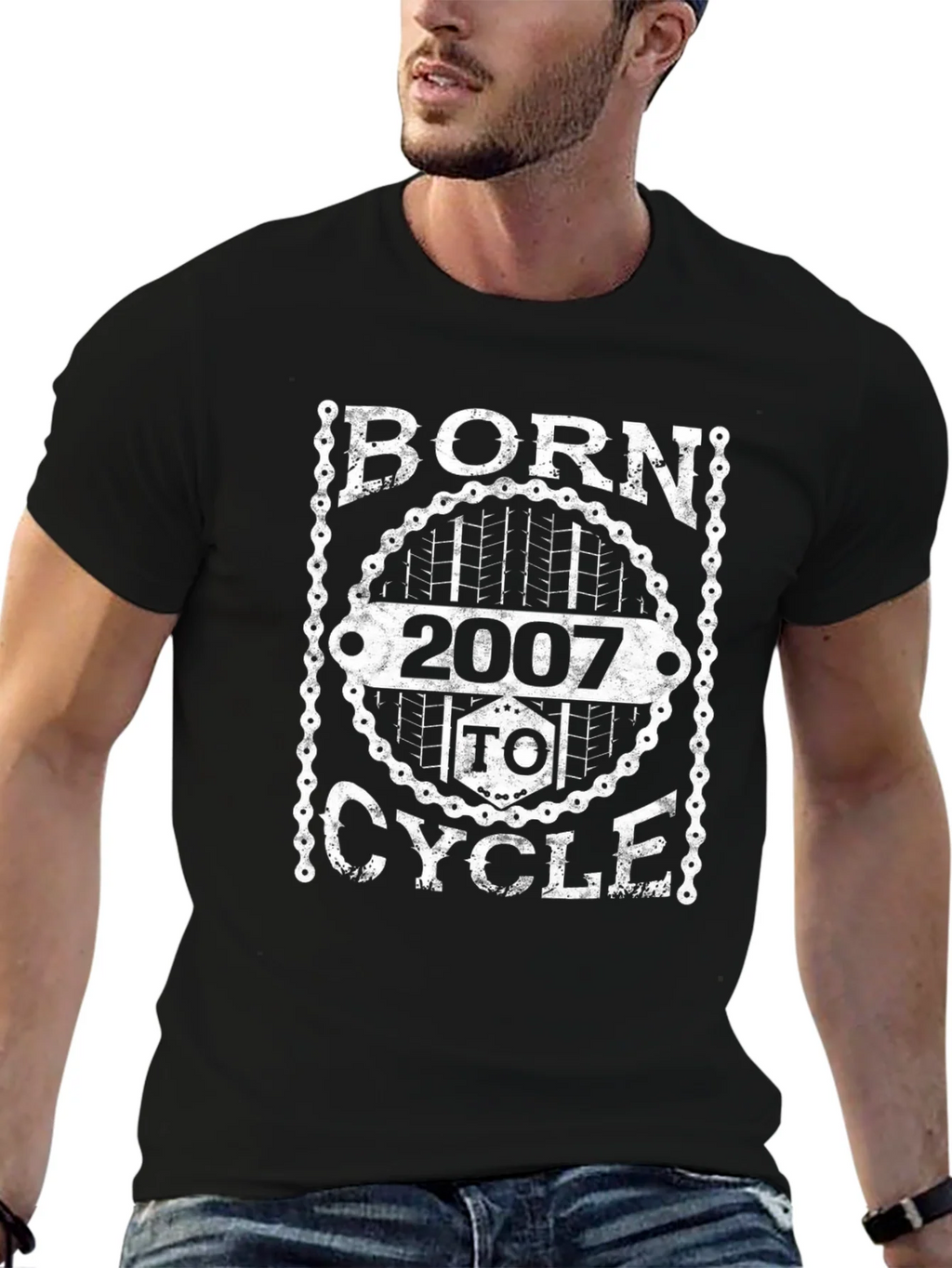 Born to Cycle 2007 T-Shirt product image 6