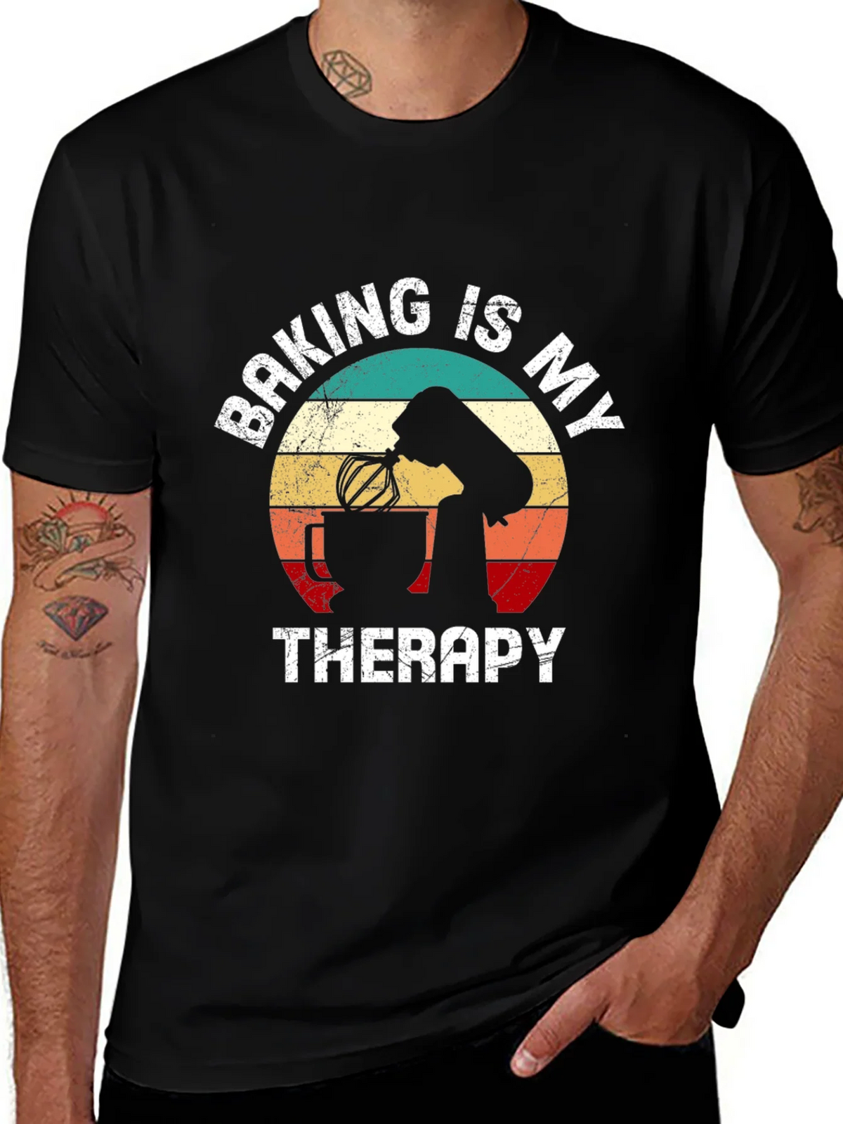 Baking is My Therapy T-Shirt product image 1
