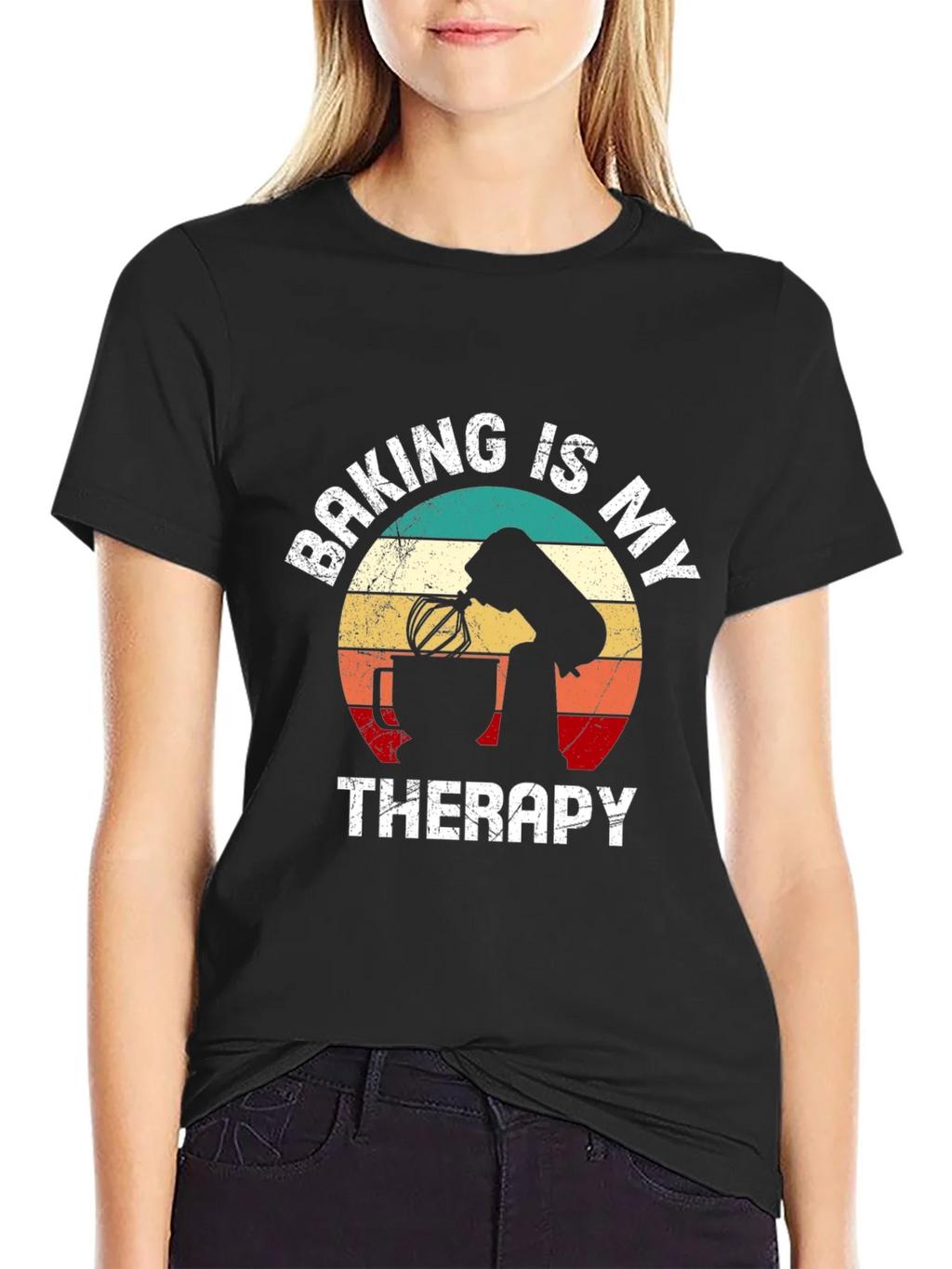 Baking is My Therapy T-Shirt product image 2