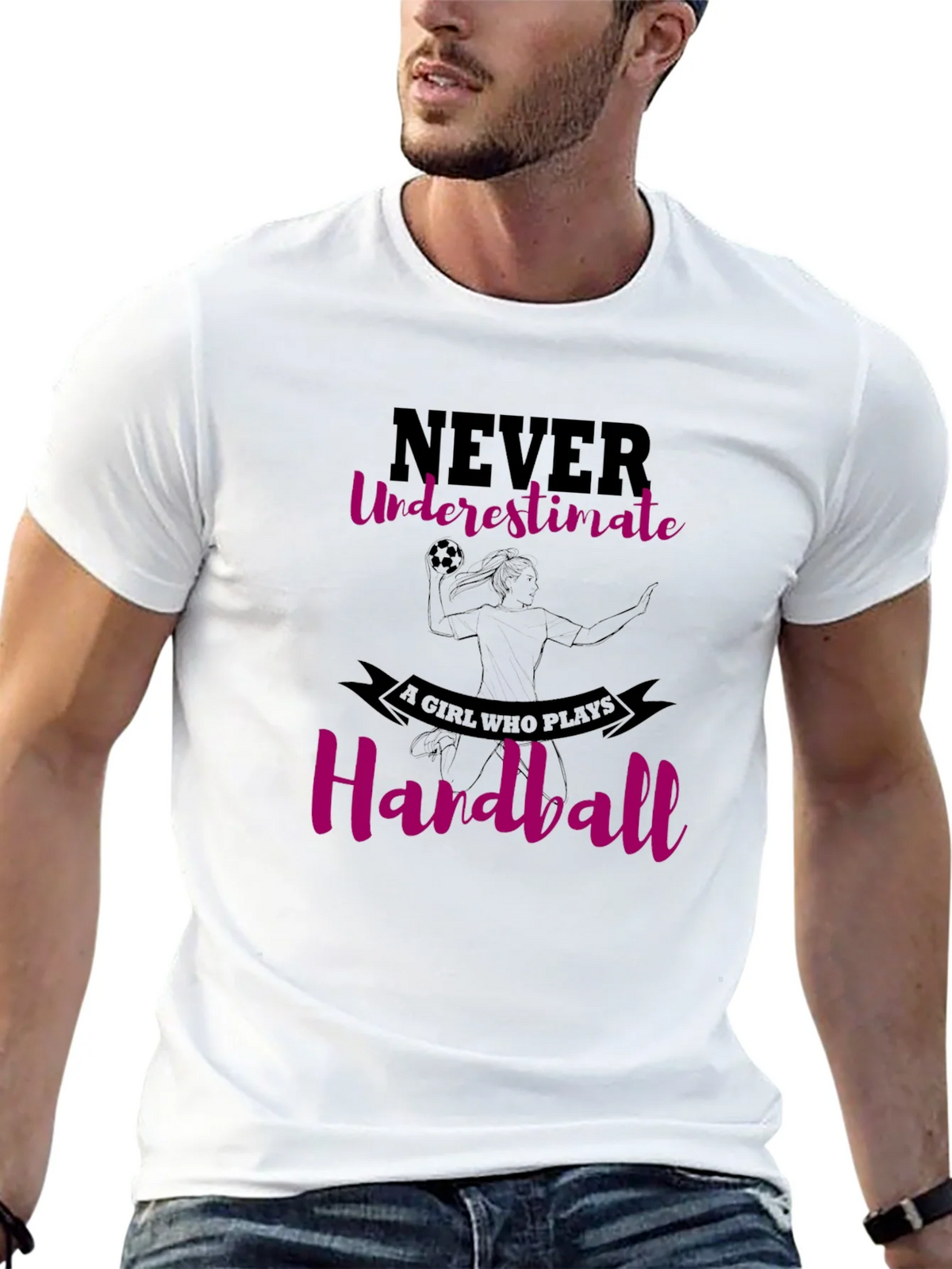 Handball Girls T-Shirt - Never Underestimate product image 12