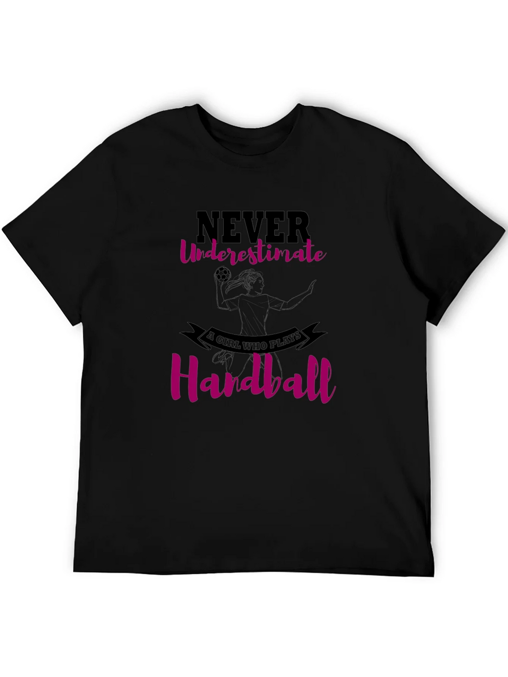 Handball Girls T-Shirt - Never Underestimate product image 5