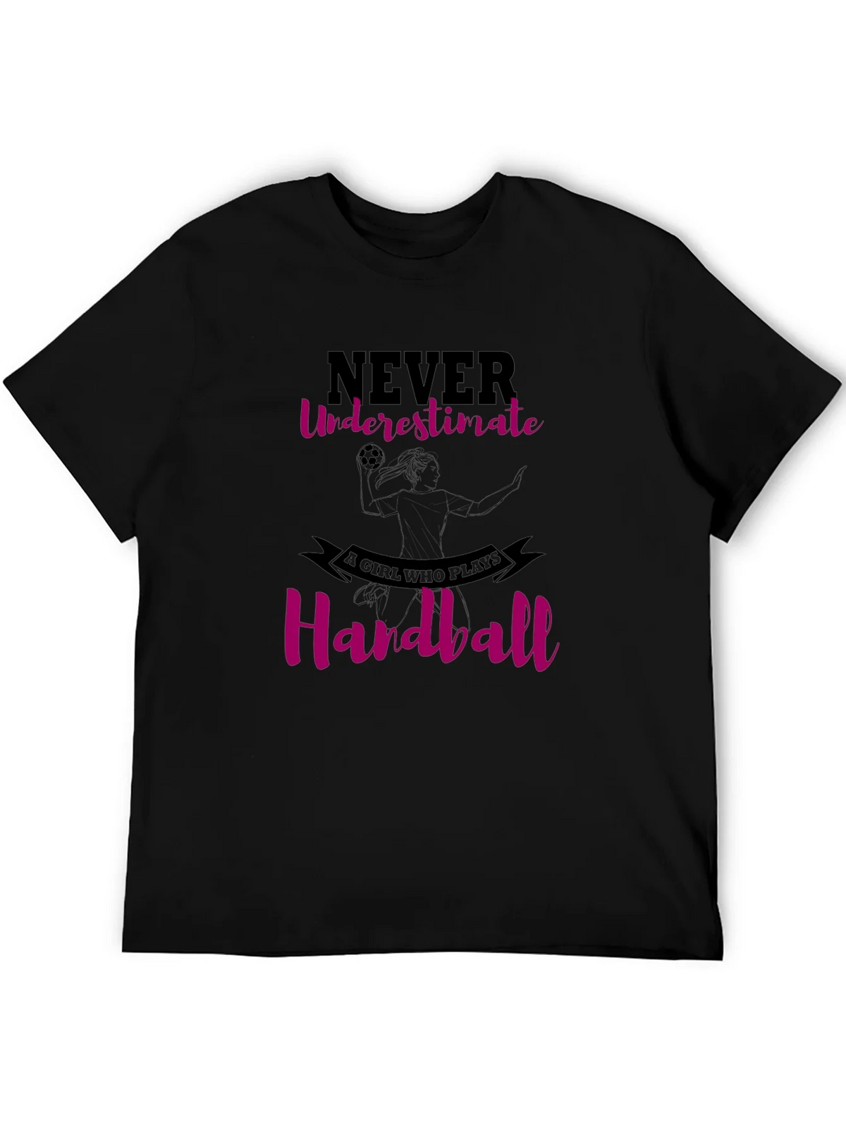Handball Girls T-Shirt - Never Underestimate product image 5