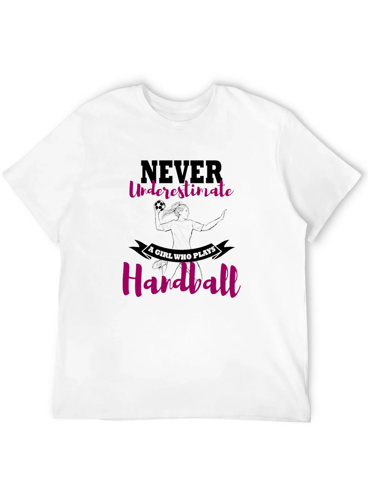 Handball Girls T-Shirt - Never Underestimate product image 11