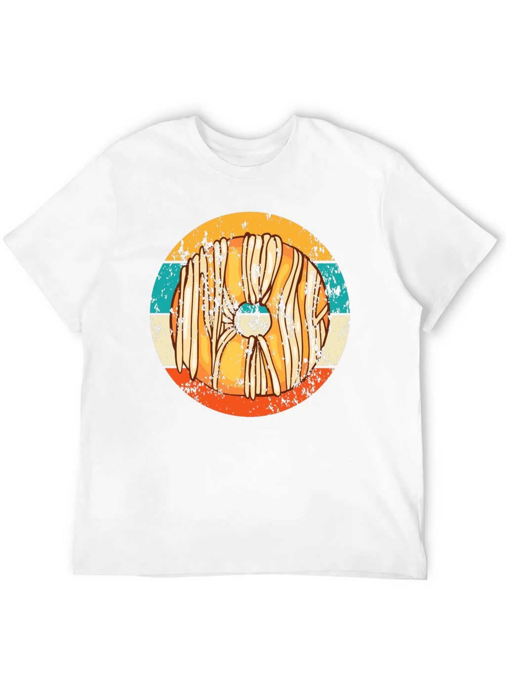 Retro Viking Shield T-Shirt - Distressed Style product image 11