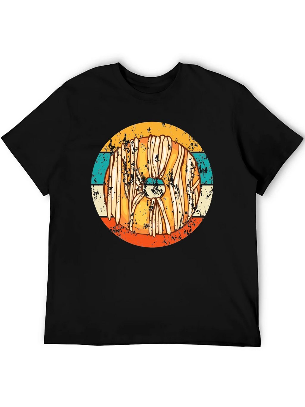 Retro Viking Shield T-Shirt - Distressed Style product image 5