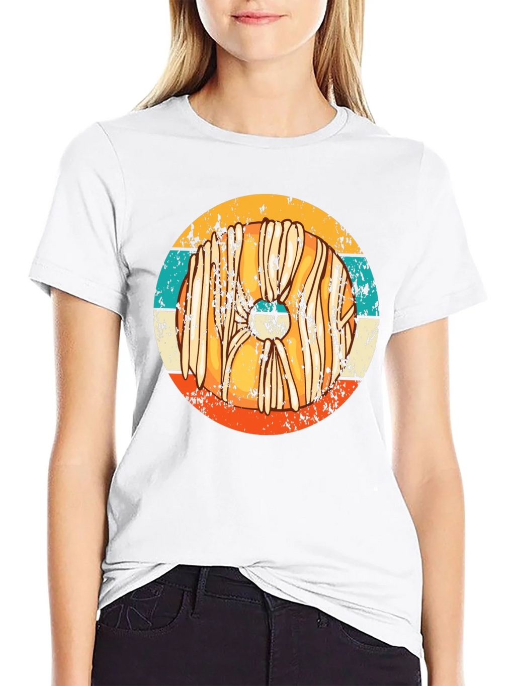 Retro Viking Shield T-Shirt - Distressed Style product image 8