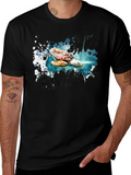 Turtle Splash Graphic Tee - Soft Cotton Comfort product image 1
