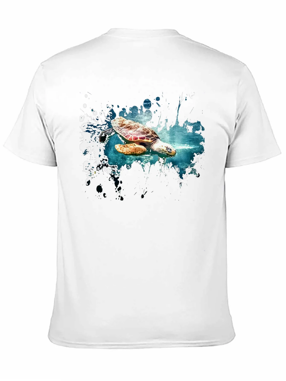 Turtle Splash Graphic Tee - Soft Cotton Comfort product image 10