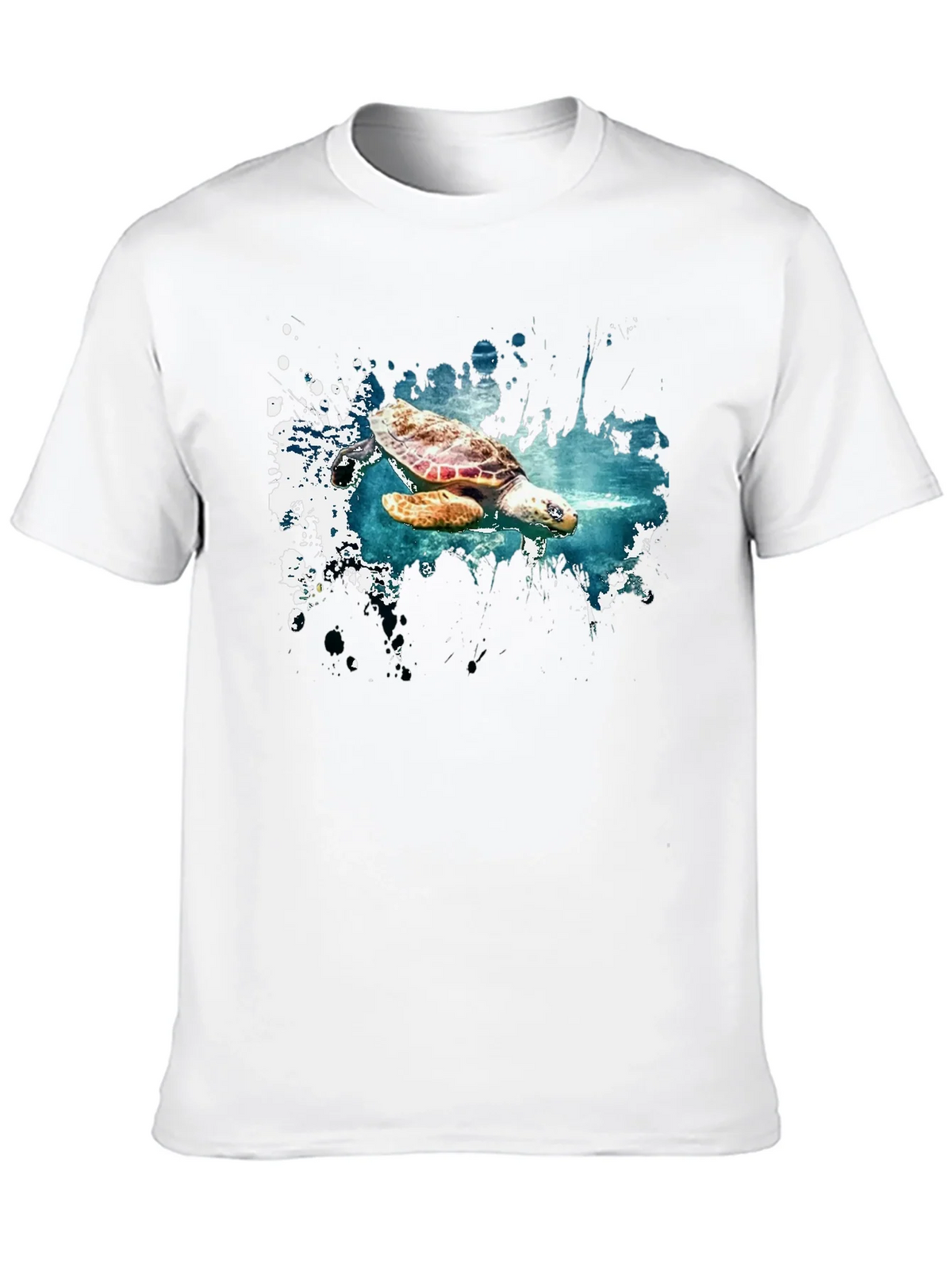 Turtle Splash Graphic Tee - Soft Cotton Comfort product image 9