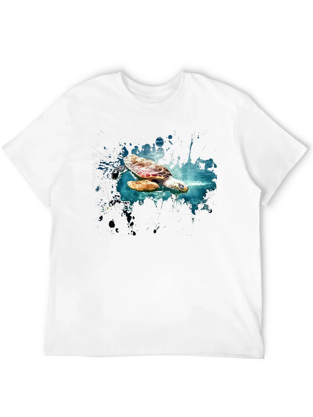 Turtle Splash Graphic Tee - Soft Cotton Comfort product image 11