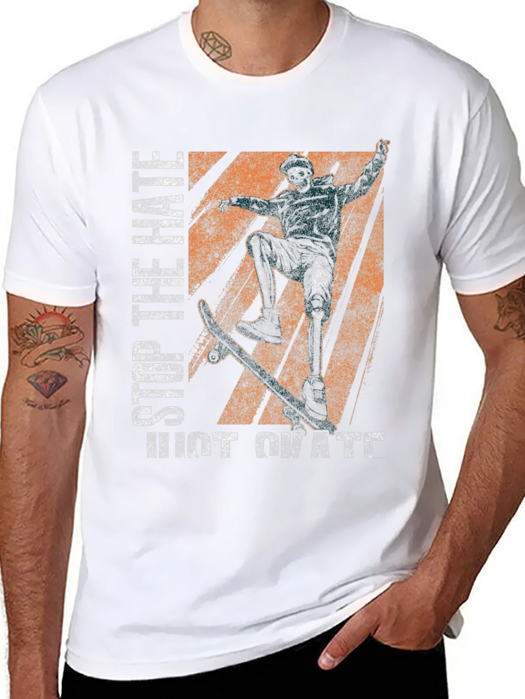 Stop the Hate Skate T-Shirt product image 4