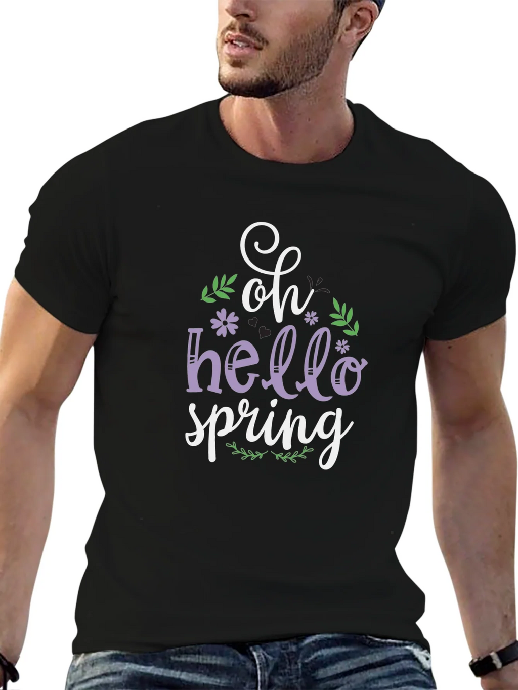 Oh Hello Spring Graphic T-Shirt product image 6