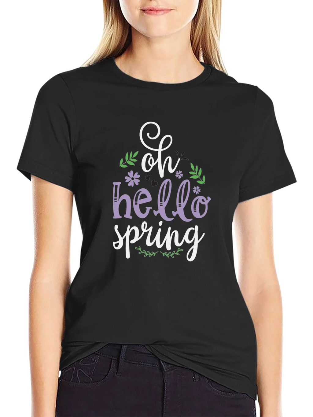 Oh Hello Spring Graphic T-Shirt product image 2