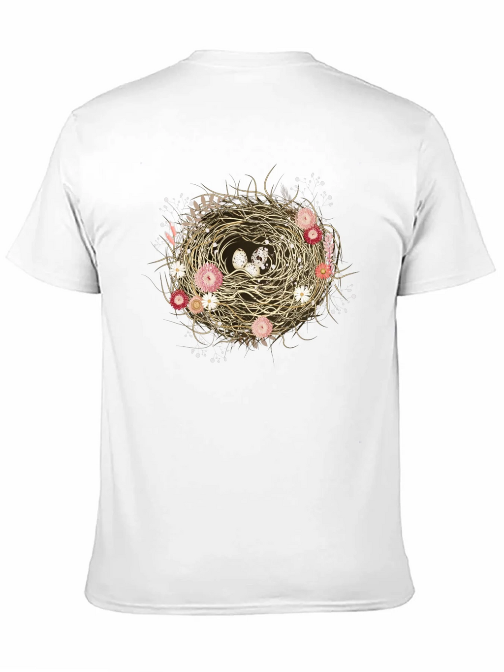 Floral Nest Graphic Tee - Unique Nature Design product image 10