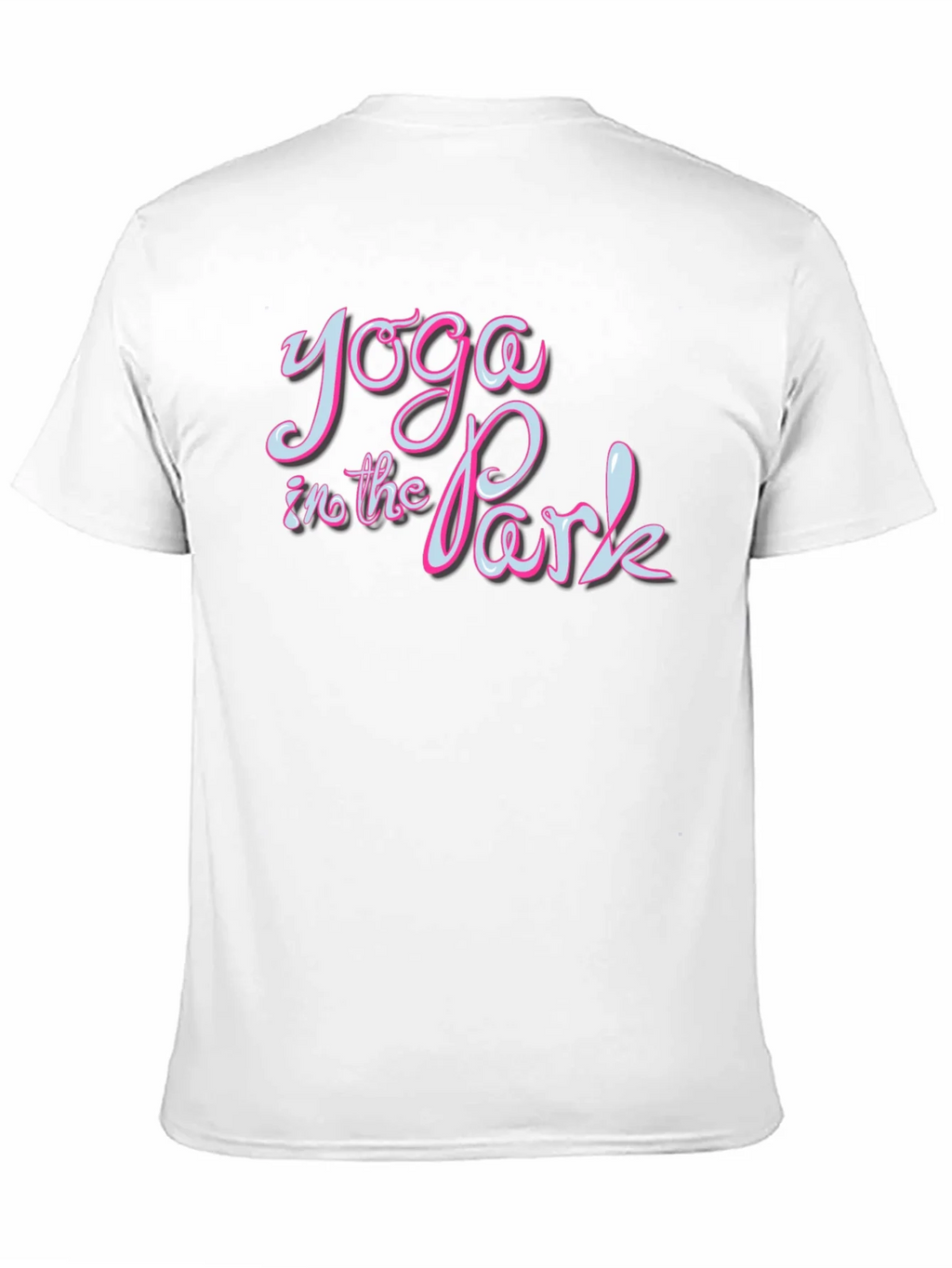 Yoga in the Park Black Graphic T-Shirt product image 10