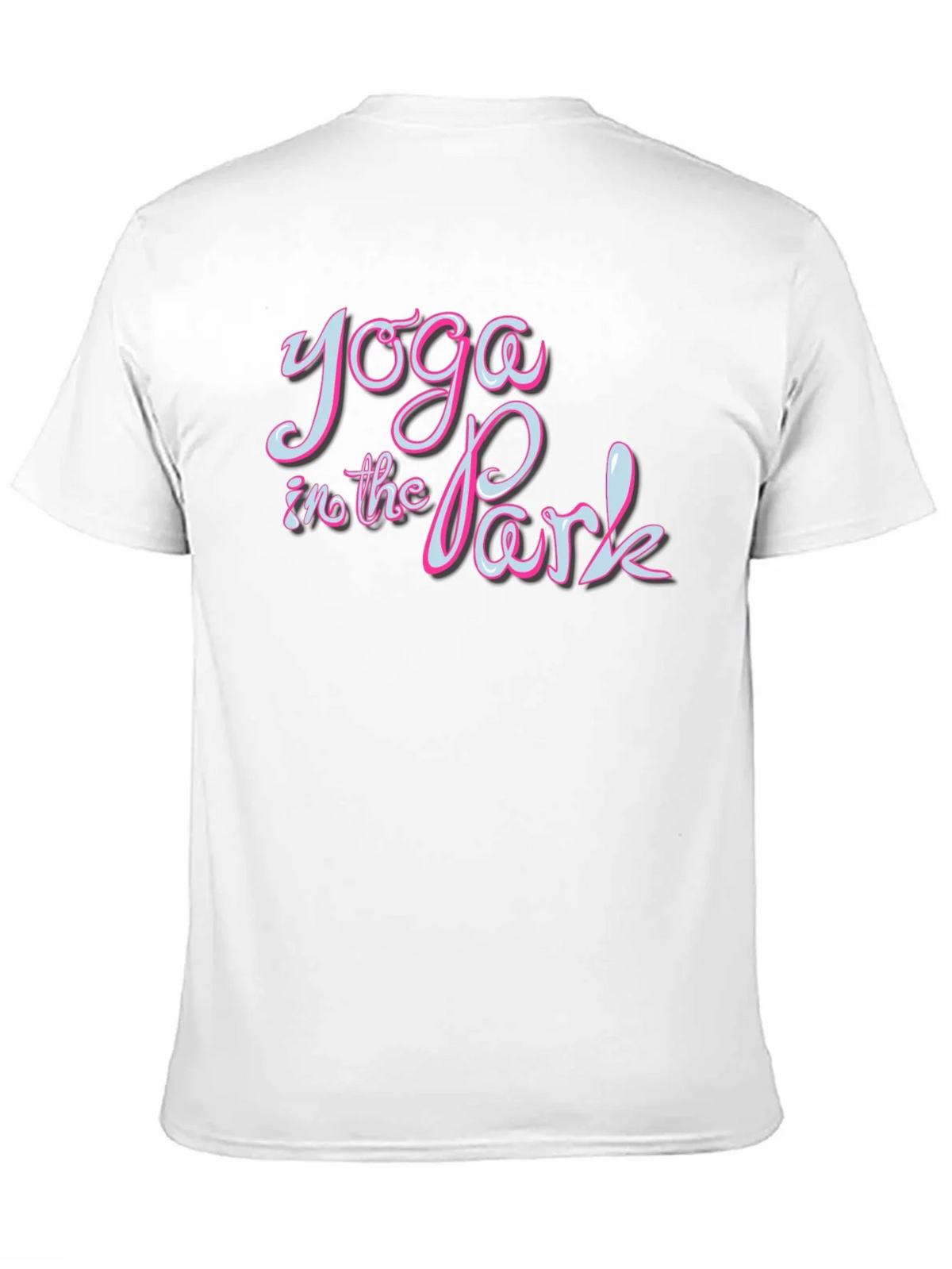 Yoga in the Park Black Graphic T-Shirt product image 10