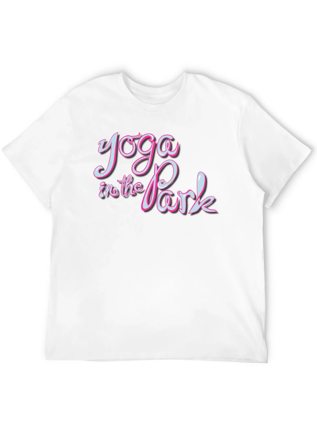 Yoga in the Park Black Graphic T-Shirt product image 11