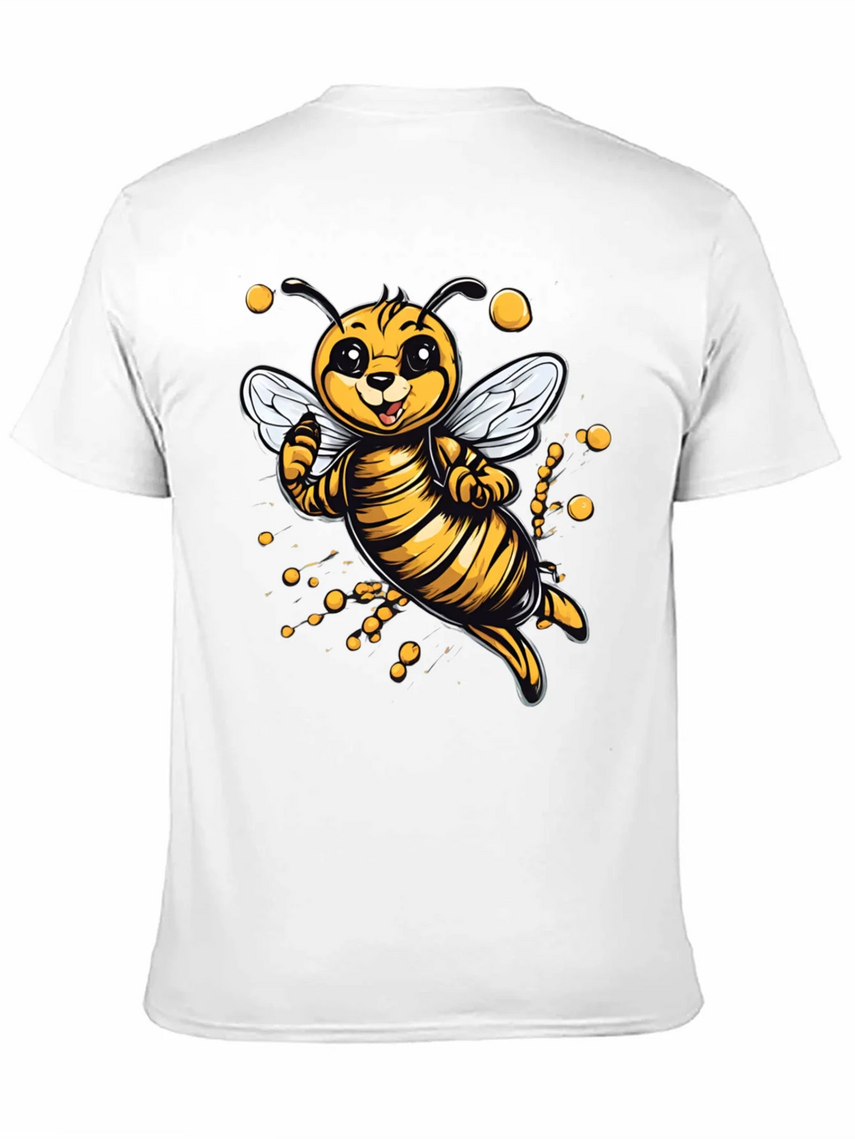 Cute Cartoon Bee Graphic T-Shirt product image 10