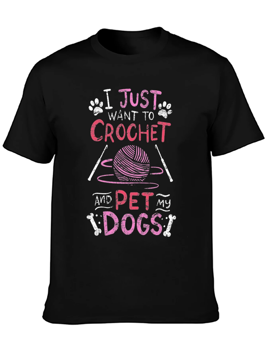Crochet and Dogs T-Shirt product image 3