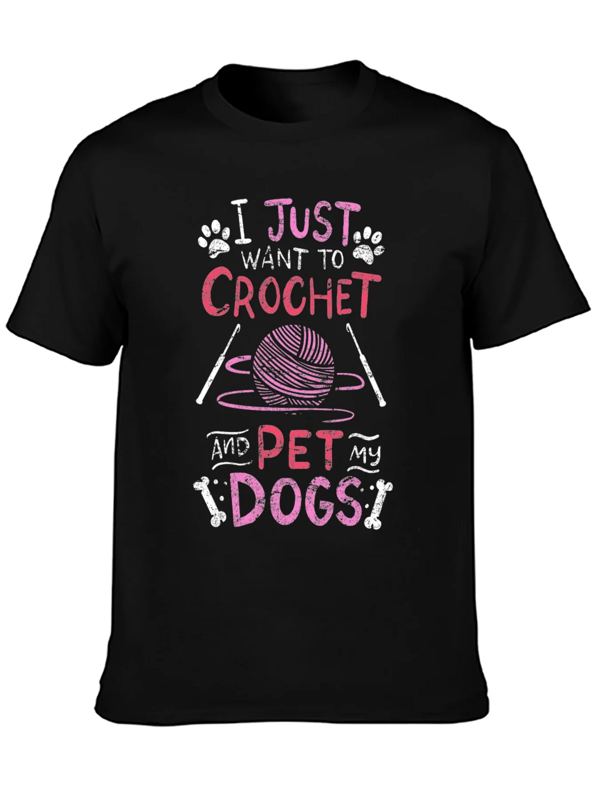 Crochet and Dogs T-Shirt product image 3
