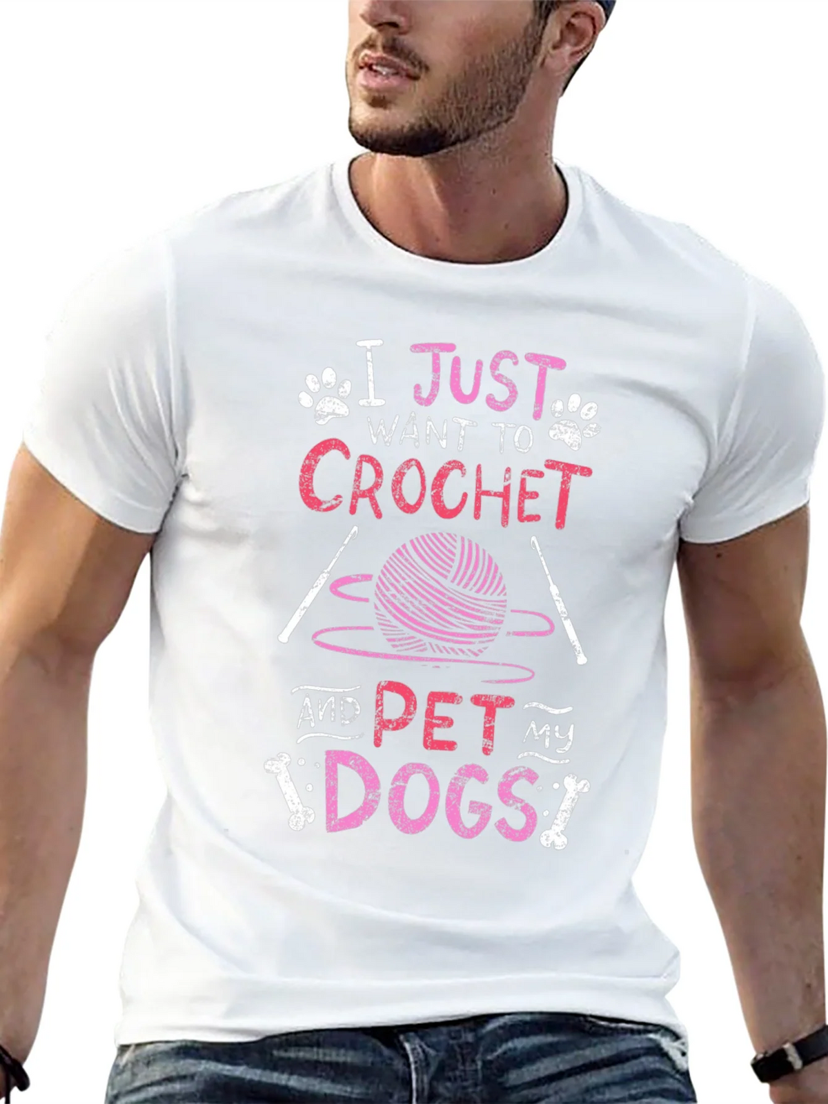 Crochet and Dogs T-Shirt product image 12