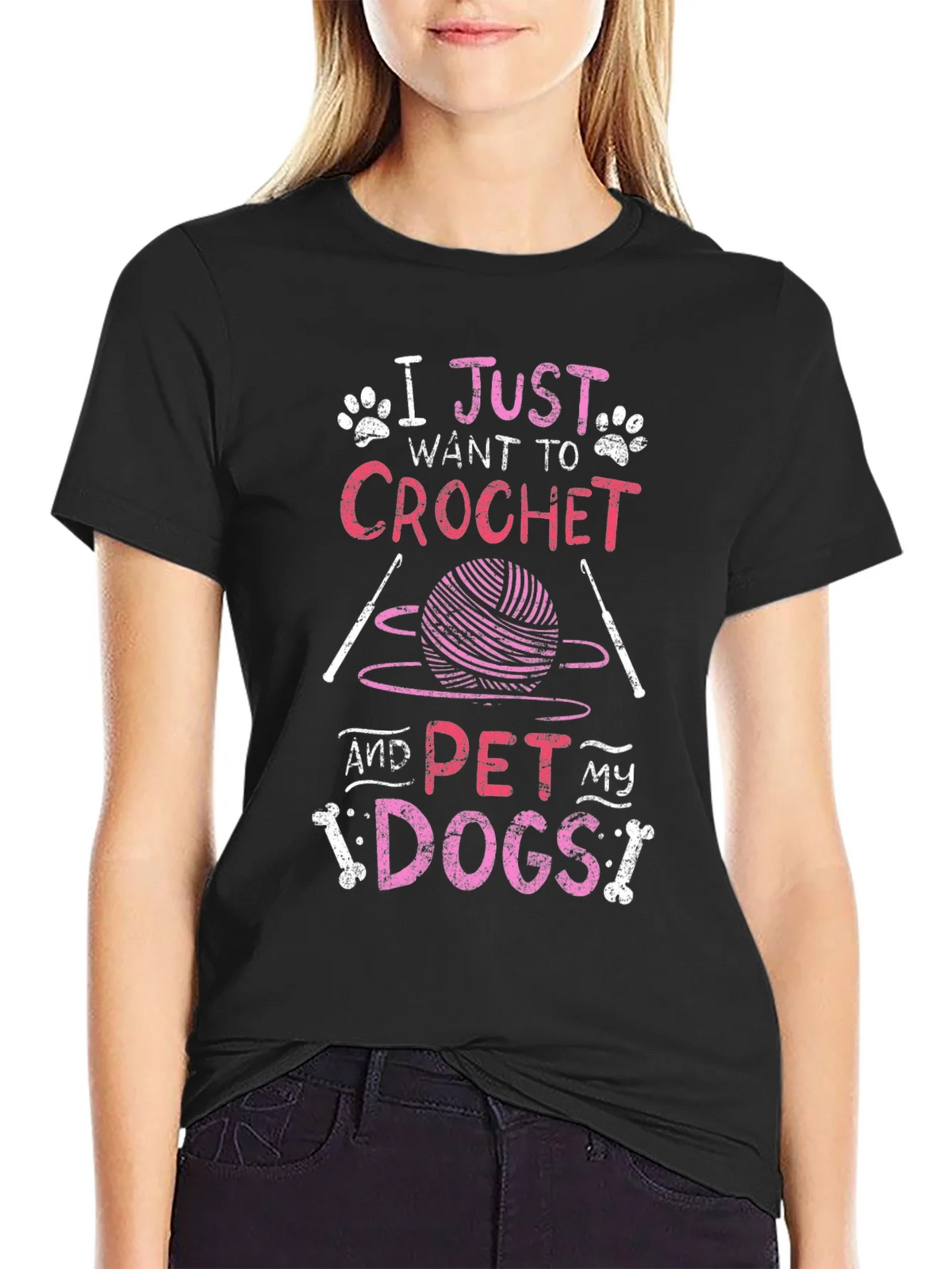 Crochet and Dogs T-Shirt product image 2