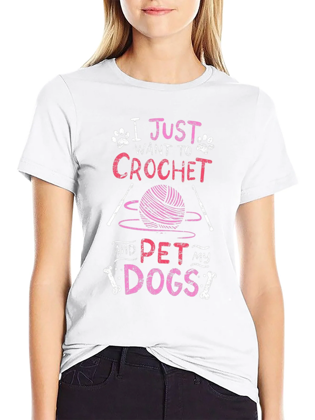 Crochet and Dogs T-Shirt product image 8