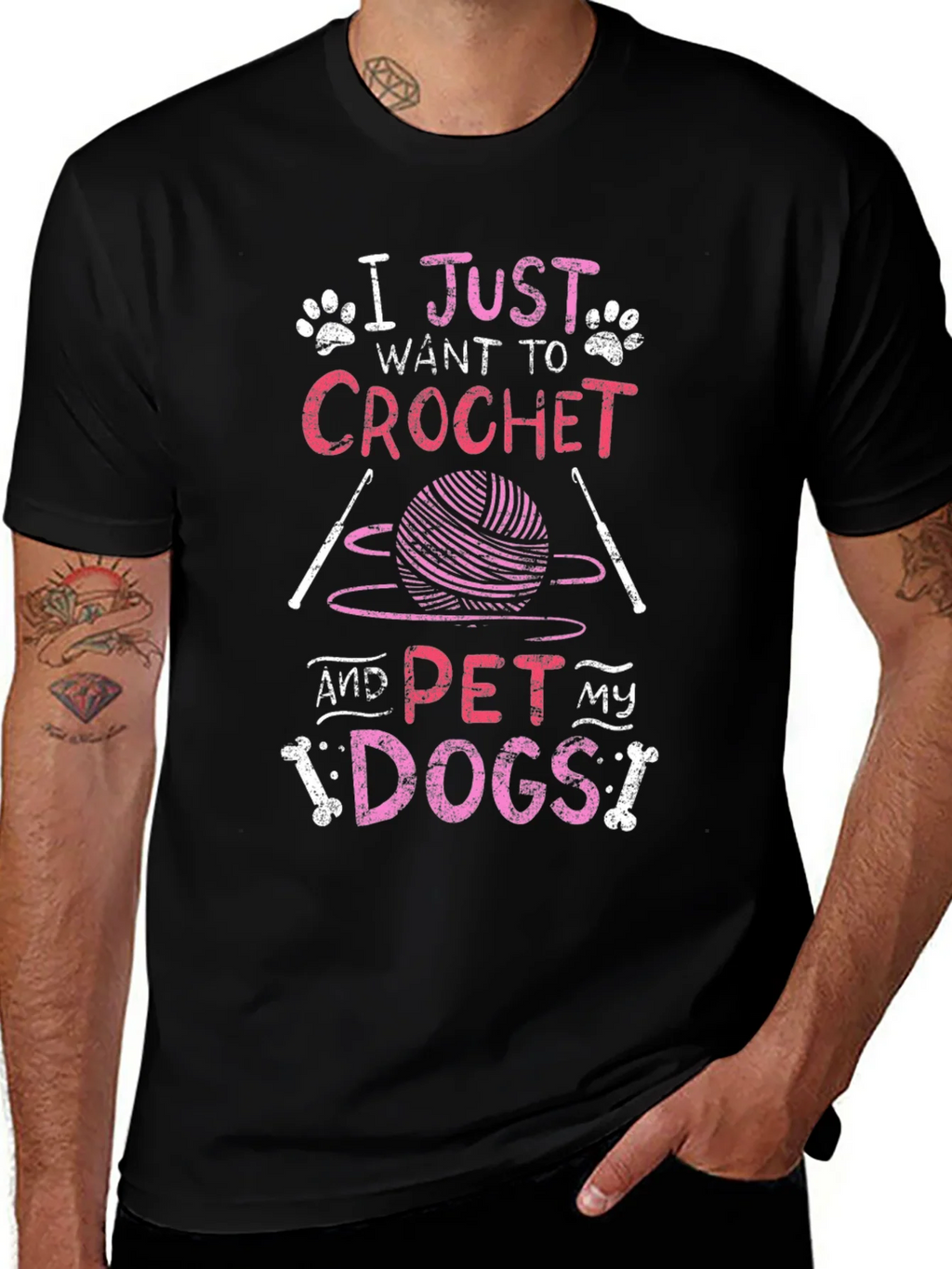 Crochet and Dogs T-Shirt product image 1