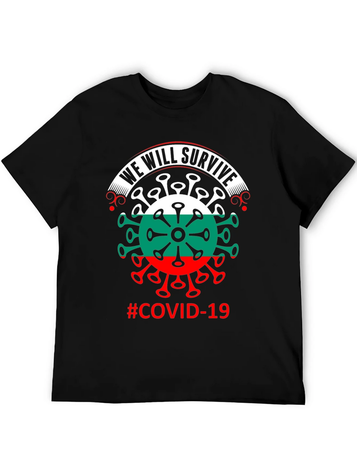 We Will Survive Bulgaria COVID-19 T-Shirt product image 5
