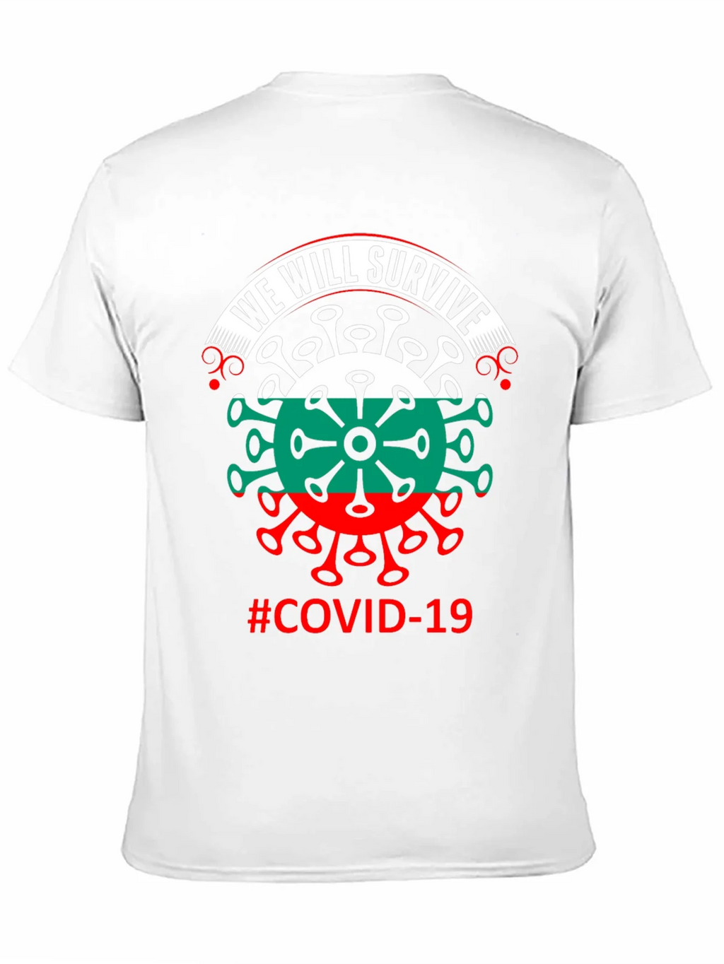 We Will Survive Bulgaria COVID-19 T-Shirt product image 10