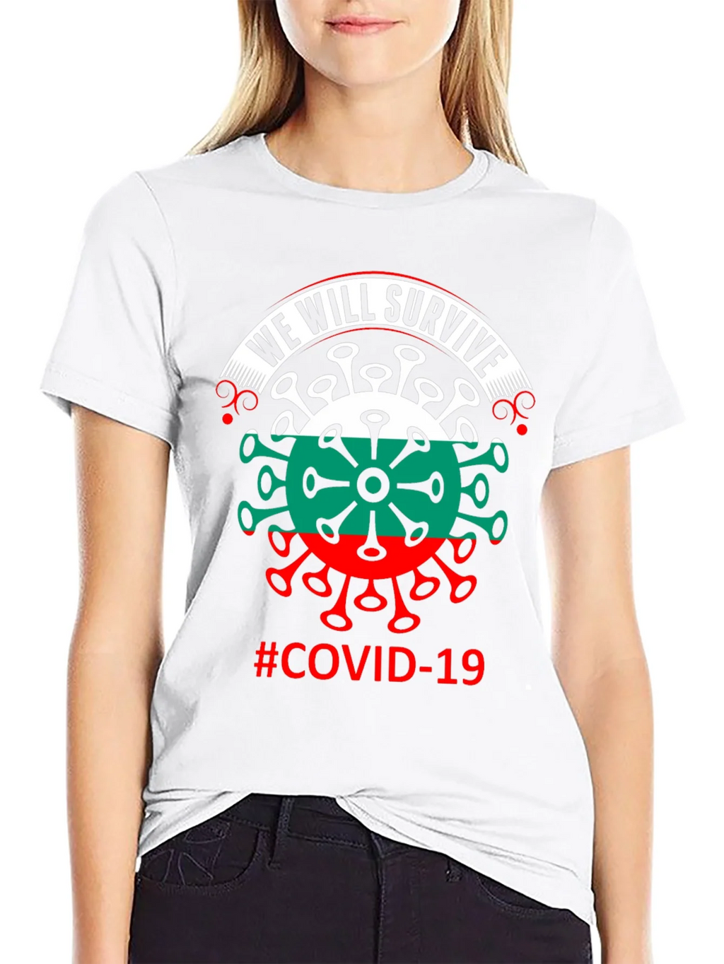 We Will Survive Bulgaria COVID-19 T-Shirt product image 8