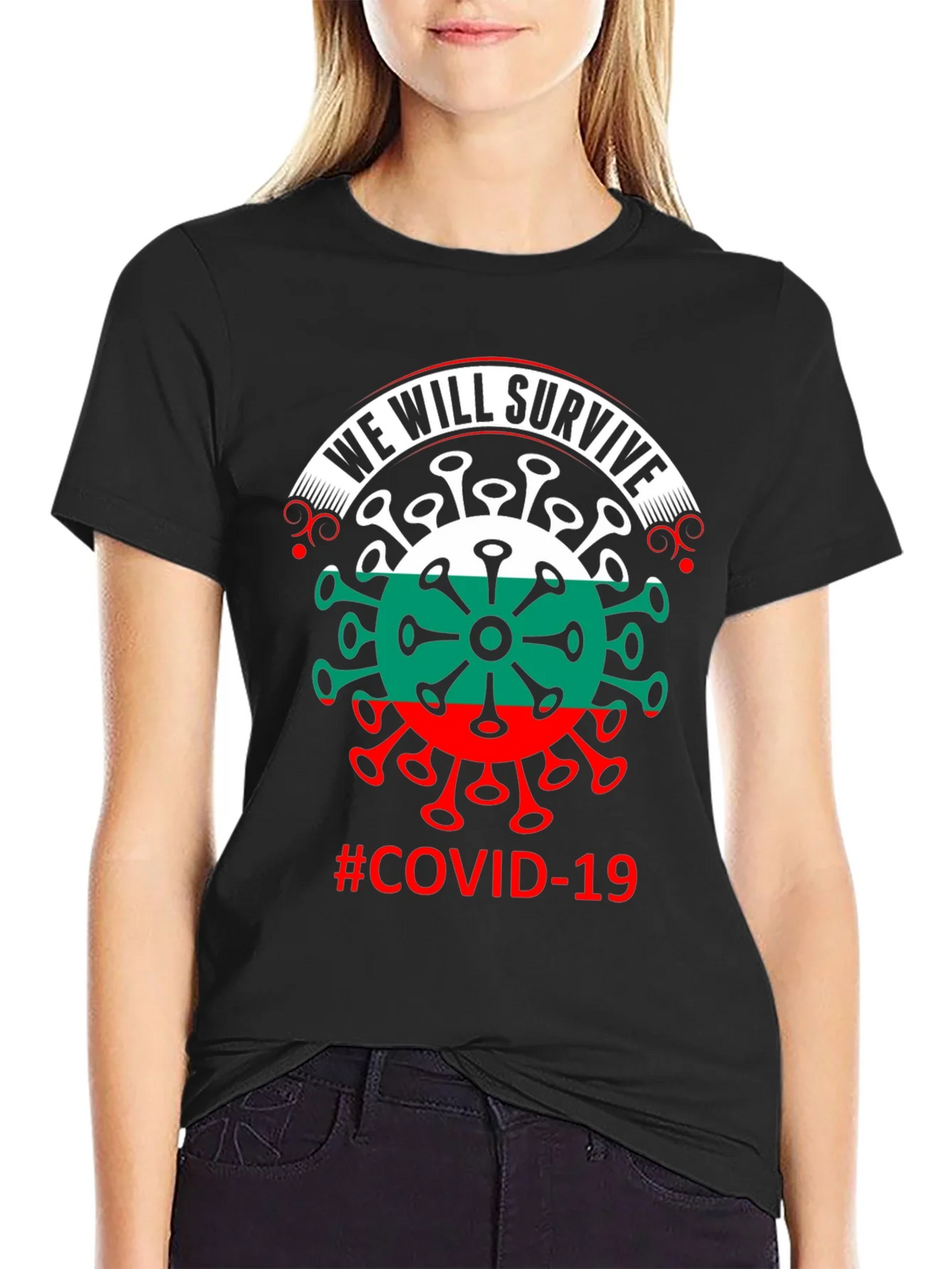 We Will Survive Bulgaria COVID-19 T-Shirt product image 2