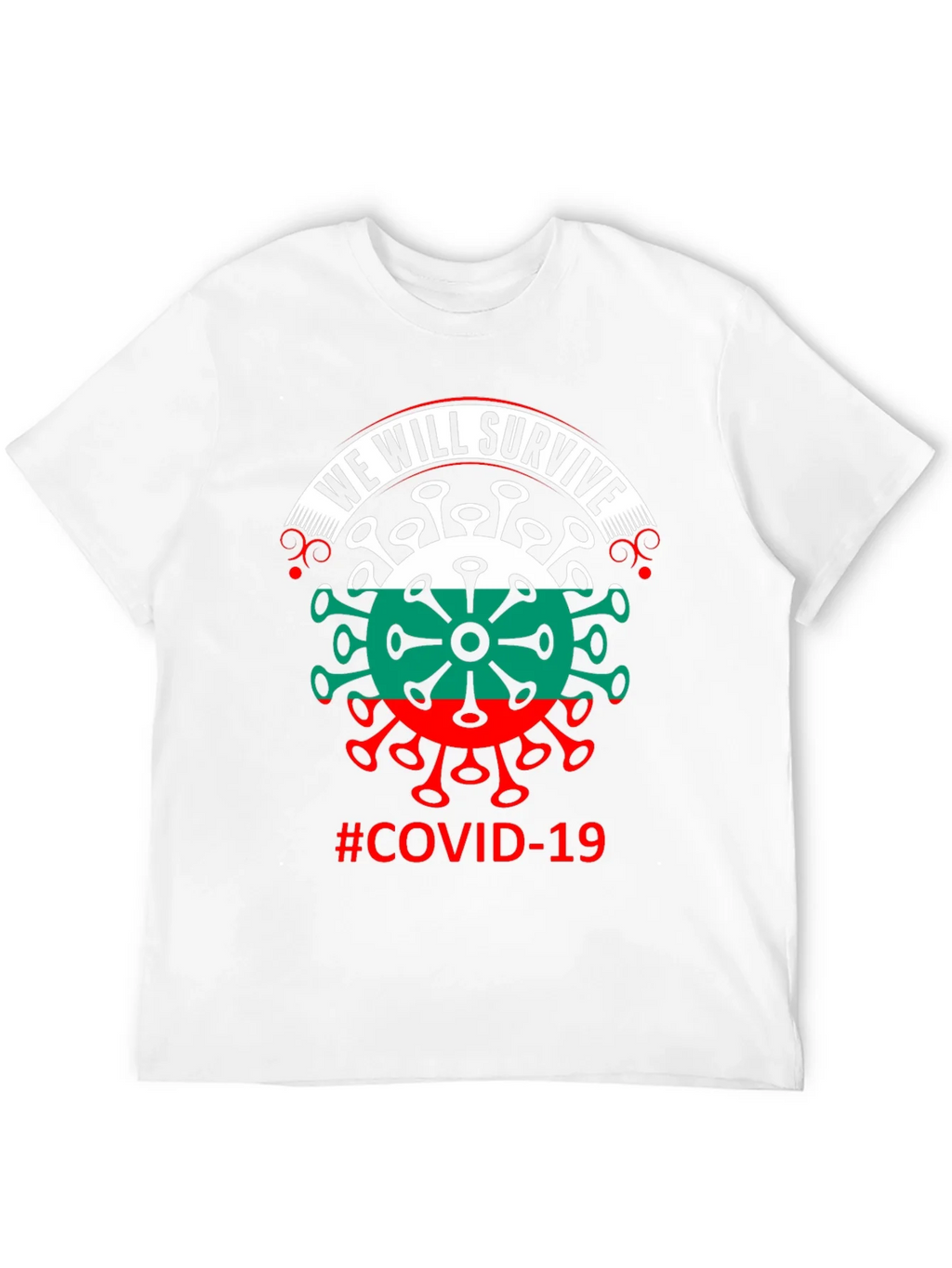 We Will Survive Bulgaria COVID-19 T-Shirt product image 11