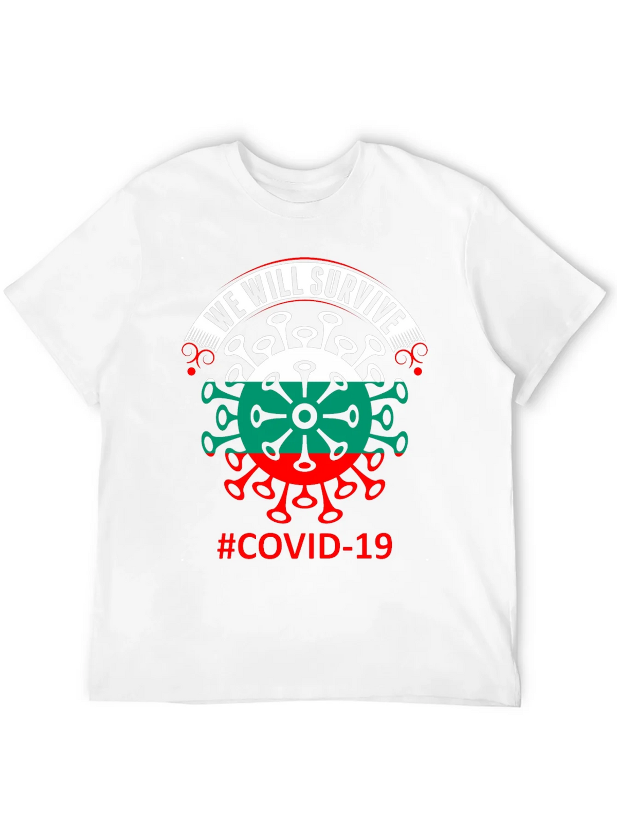 We Will Survive Bulgaria COVID-19 T-Shirt product image 11