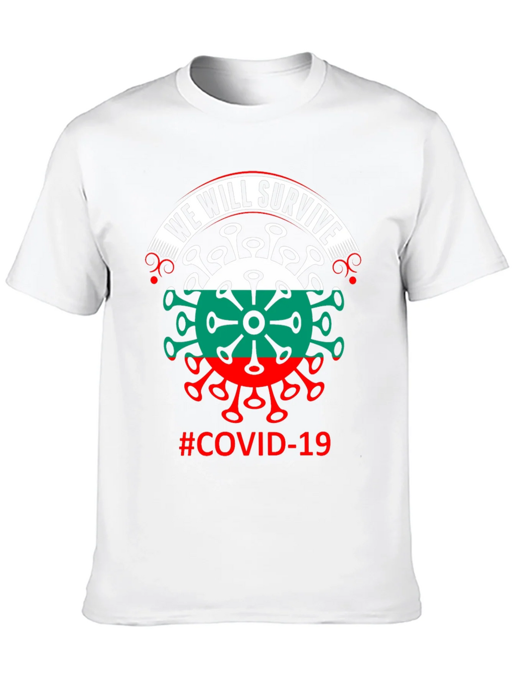 We Will Survive Bulgaria COVID-19 T-Shirt product image 9