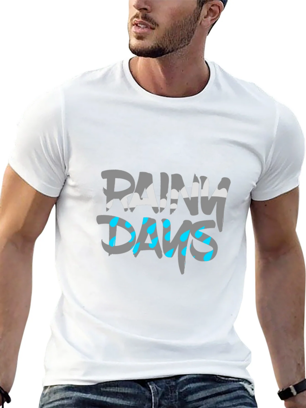 Rainy Days Graphic T-Shirt - Stylish Casual Wear product image 12