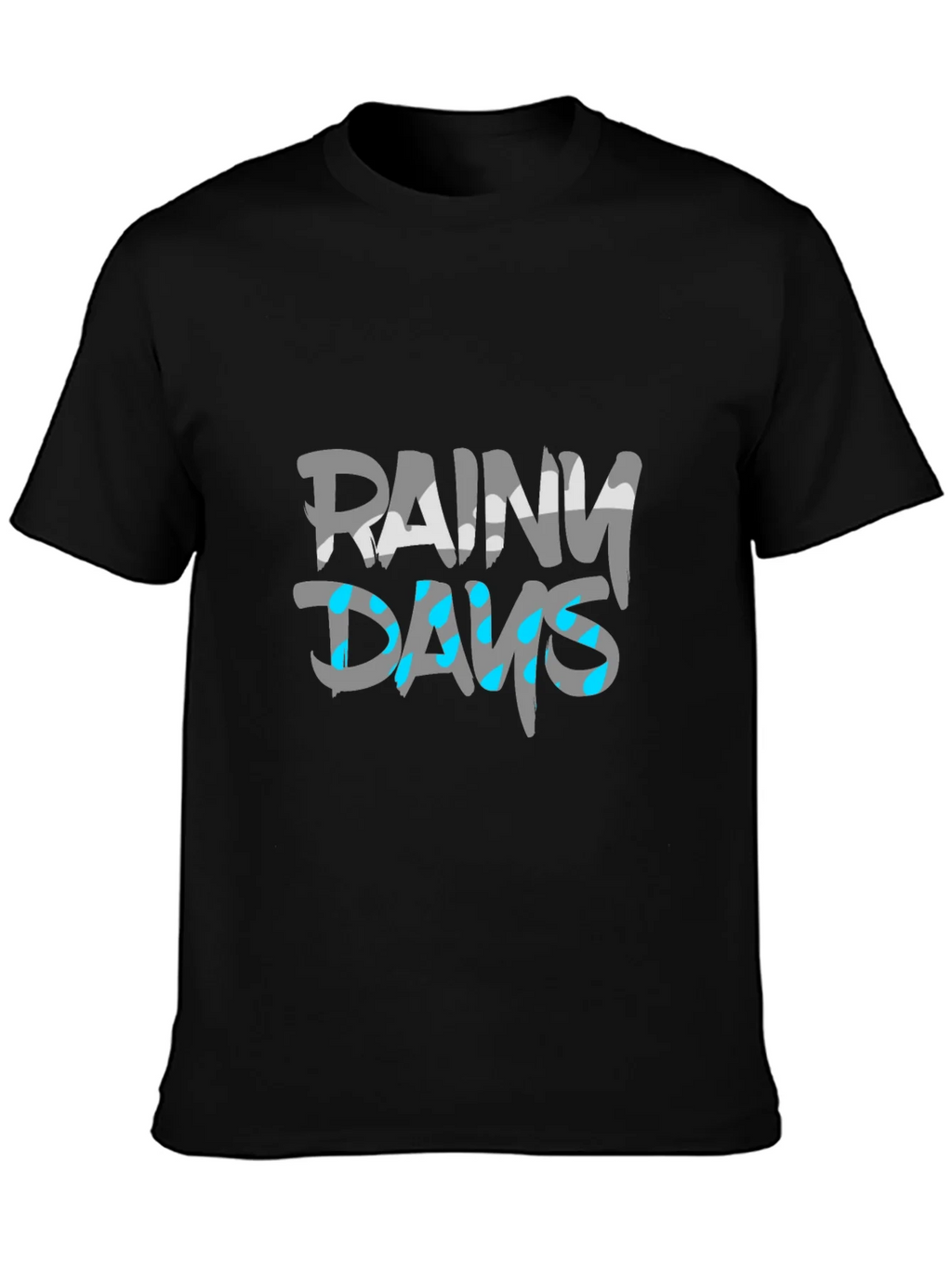 Rainy Days Graphic T-Shirt - Stylish Casual Wear product image 3