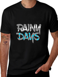 Rainy Days Graphic T-Shirt - Stylish Casual Wear product image 1