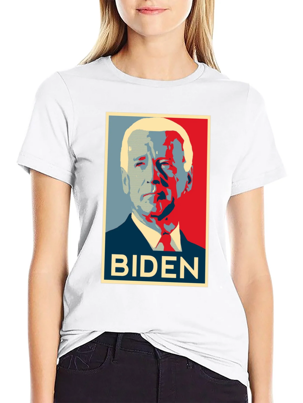 Biden Portrait Graphic Print T-Shirt product image 5