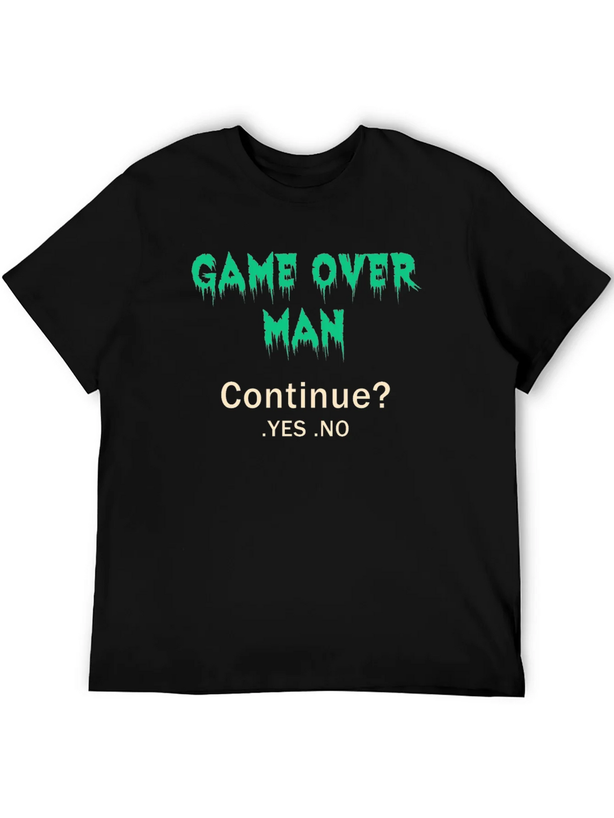 Game Over Man T-Shirt - Gamer Style Tee product image 5