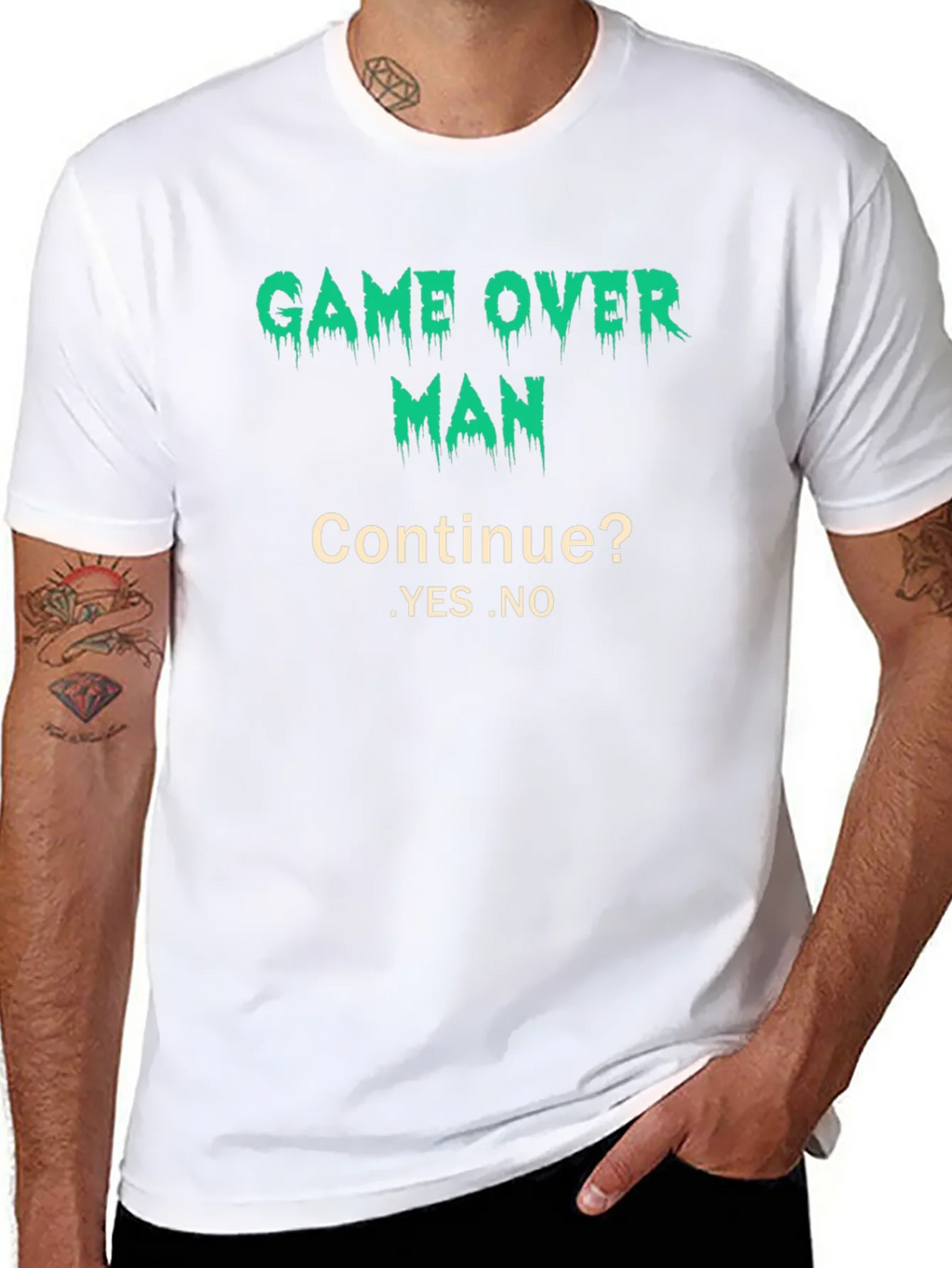 Game Over Man T-Shirt - Gamer Style Tee product image 7