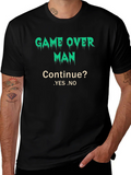 Game Over Man T-Shirt - Gamer Style Tee product image 1
