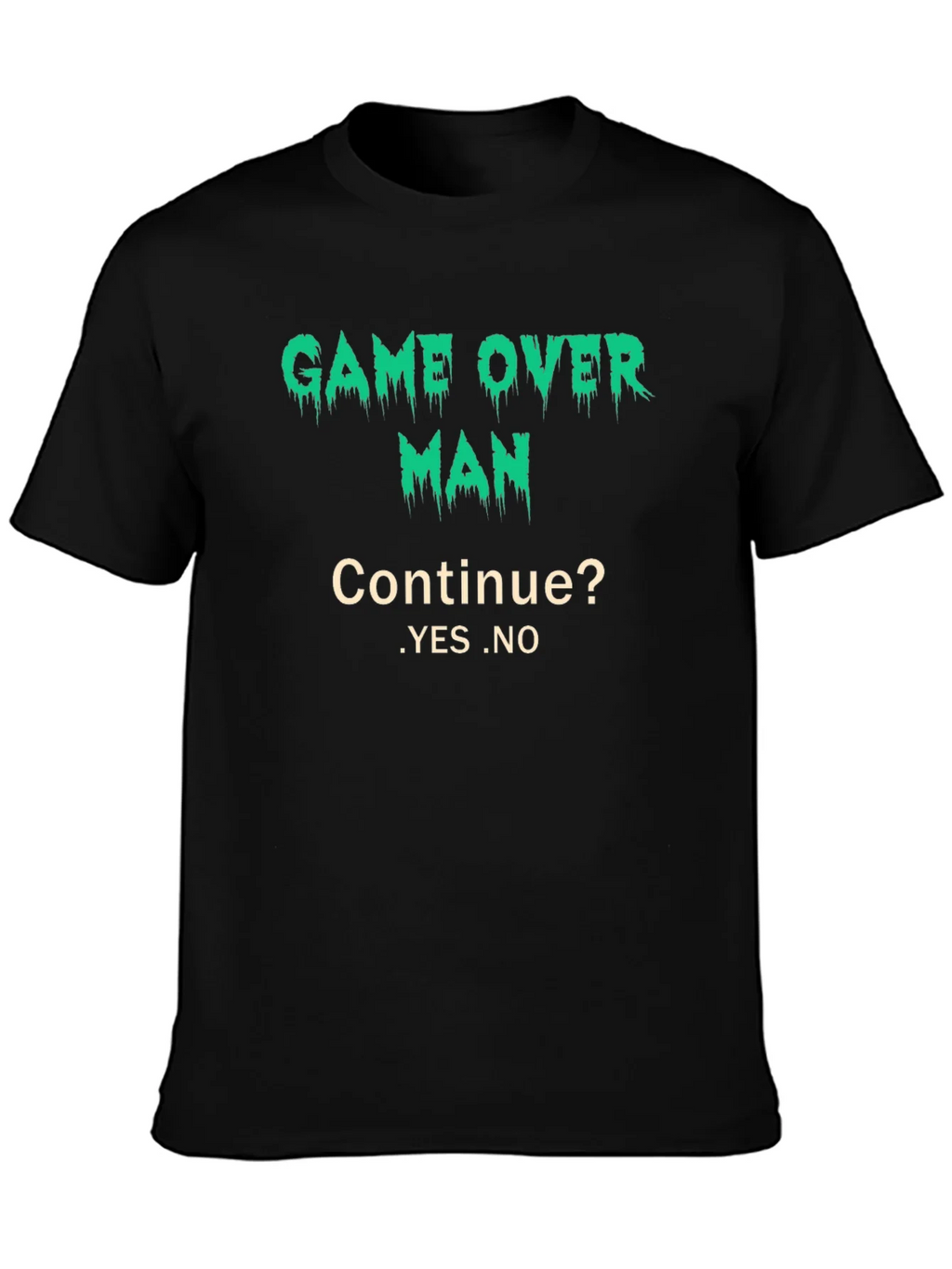Game Over Man T-Shirt - Gamer Style Tee product image 3