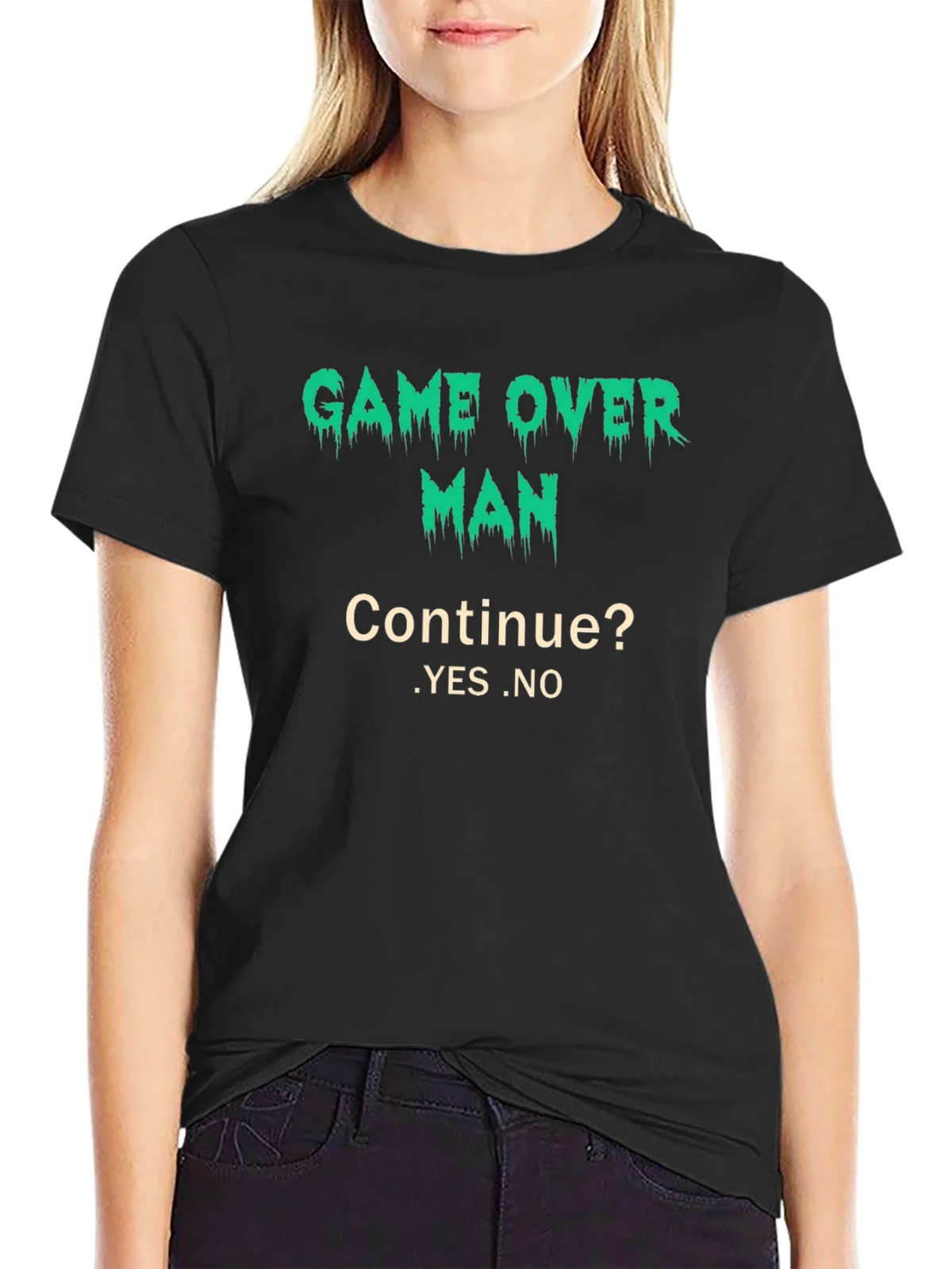 Game Over Man T-Shirt - Gamer Style Tee product image 2